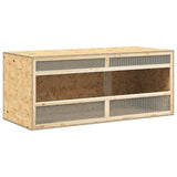 Vidaxl Terrarium 120x50x50 cm przetworzone drewno