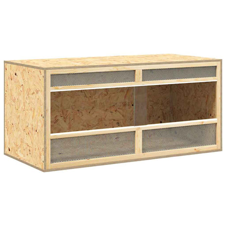 Vidaxl Terrarium 100x47x47 cm przetworzone drewno