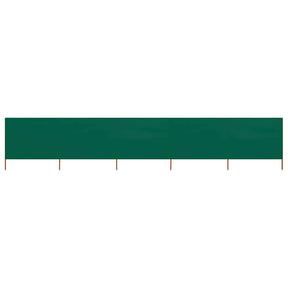 Vidaxl Sandshield 5 paneli 600x80 cm tkanin zielony