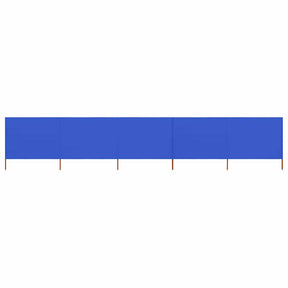 Vidaxl Sandshield 5 paneli 600x80 cm tkanina Azure Blue