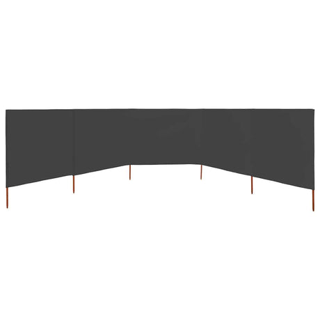 VIDAXL SHERSHIELD 5 PANELE 600X120 CM ANTRACITE
