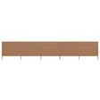 Vidaxl Sandshield 5 paneli 600x120 cm tkanina taupe