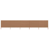 Vidaxl Sandshield 5 paneli 600x120 cm tkanina taupe