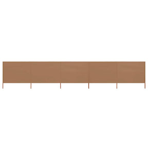 Vidaxl Sandshield 5 paneli 600x120 cm tkanina taupe