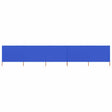 Vidaxl Sandshield 5 paneli 600x120 cm tkanina Azure Blue