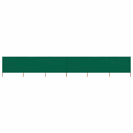 Vidaxl Sandshield 6 paneli 800x120 cm tkanin zielony