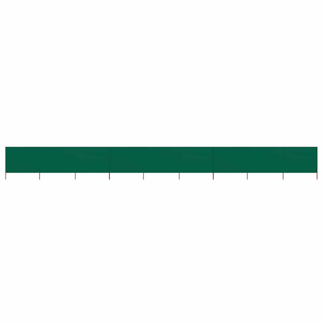 VIDAXL SHERSHIELD 9 PANELE 1200X160 CM Zielony