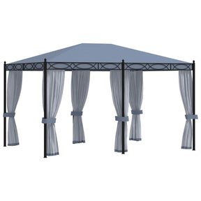 VIDAXL ARBOR Z MOSAROTO STALOWYM ANTRACITEM