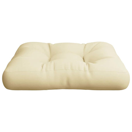Vidaxl palet poduszka 60x61,5x10 cm Crème w kolorze tkaniny