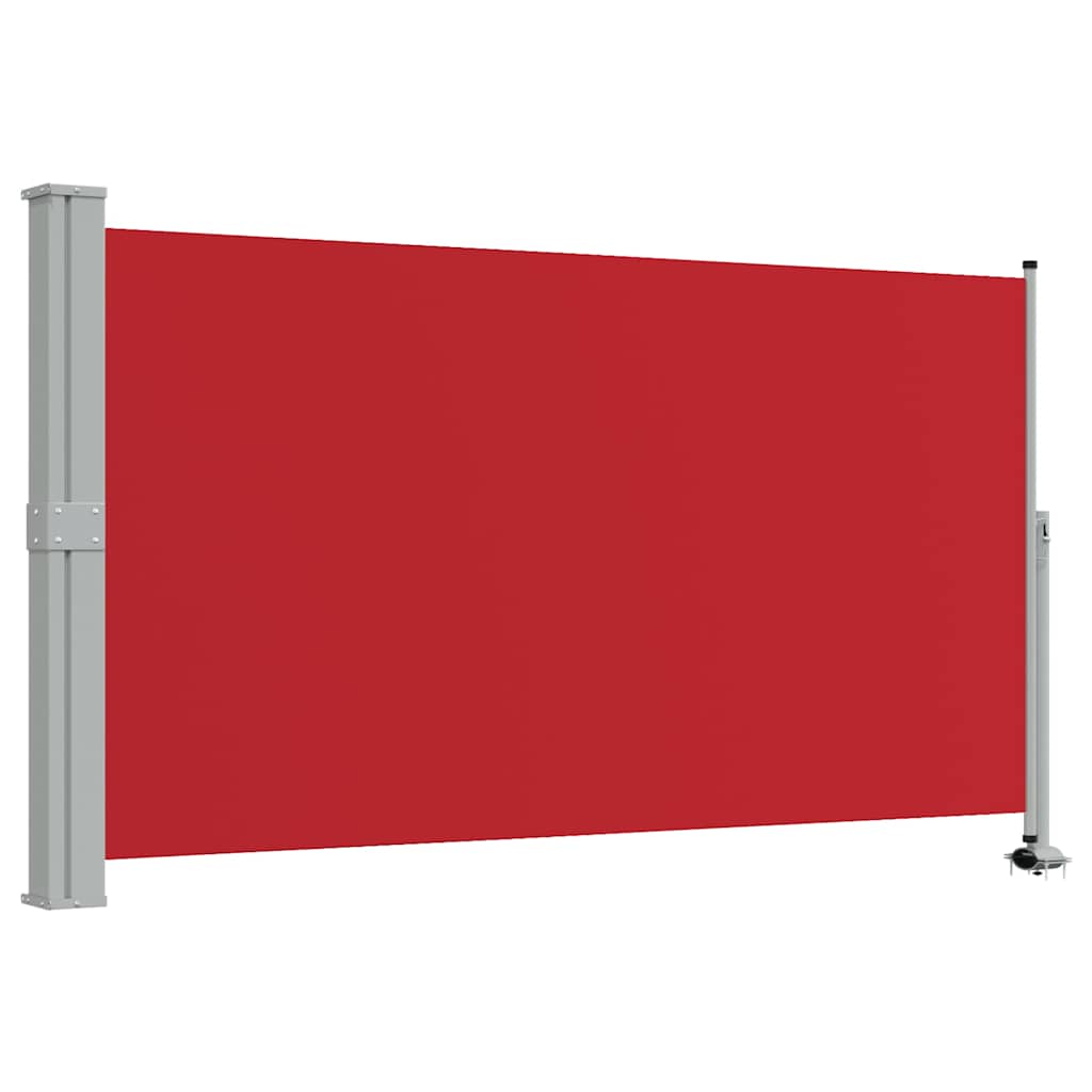 Rozsuwany parawan ogrodowy Vidaxx 140x300 cm czerwony