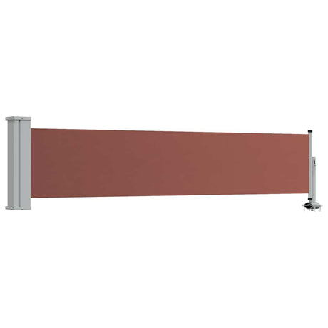 Vidaxl Garden Screen Wyciągnięty 60x300 cm brązowy