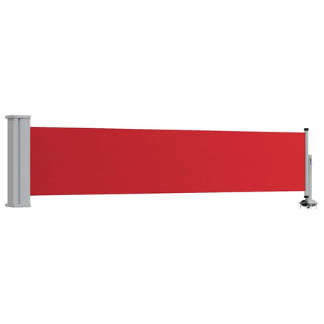 Rozsuwany parawan ogrodowy Vidaxx 60x300 cm czerwony