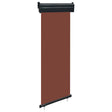 Vidaxl Balkon ekran 65x250 cm brązowy