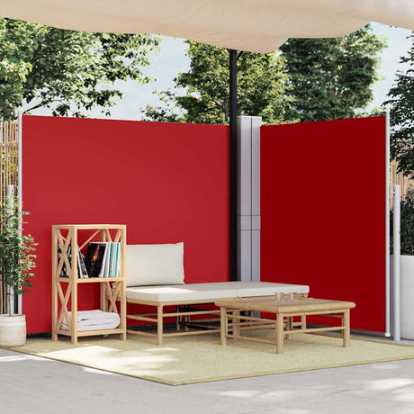 Przedłużona przednia szybę VIDAXL 170x600 cm czerwona