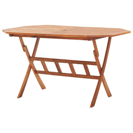 Vidaxl tuintafel inklapbaar 135x85x75 cm massief acaciahout