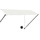 Vidaxl luifel rozszerzony z LED 300x150 cm krem