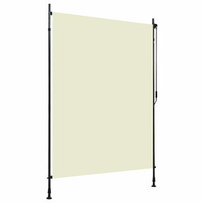 Vidaxl Roller Blind na zewnątrz 150x270 cm krem