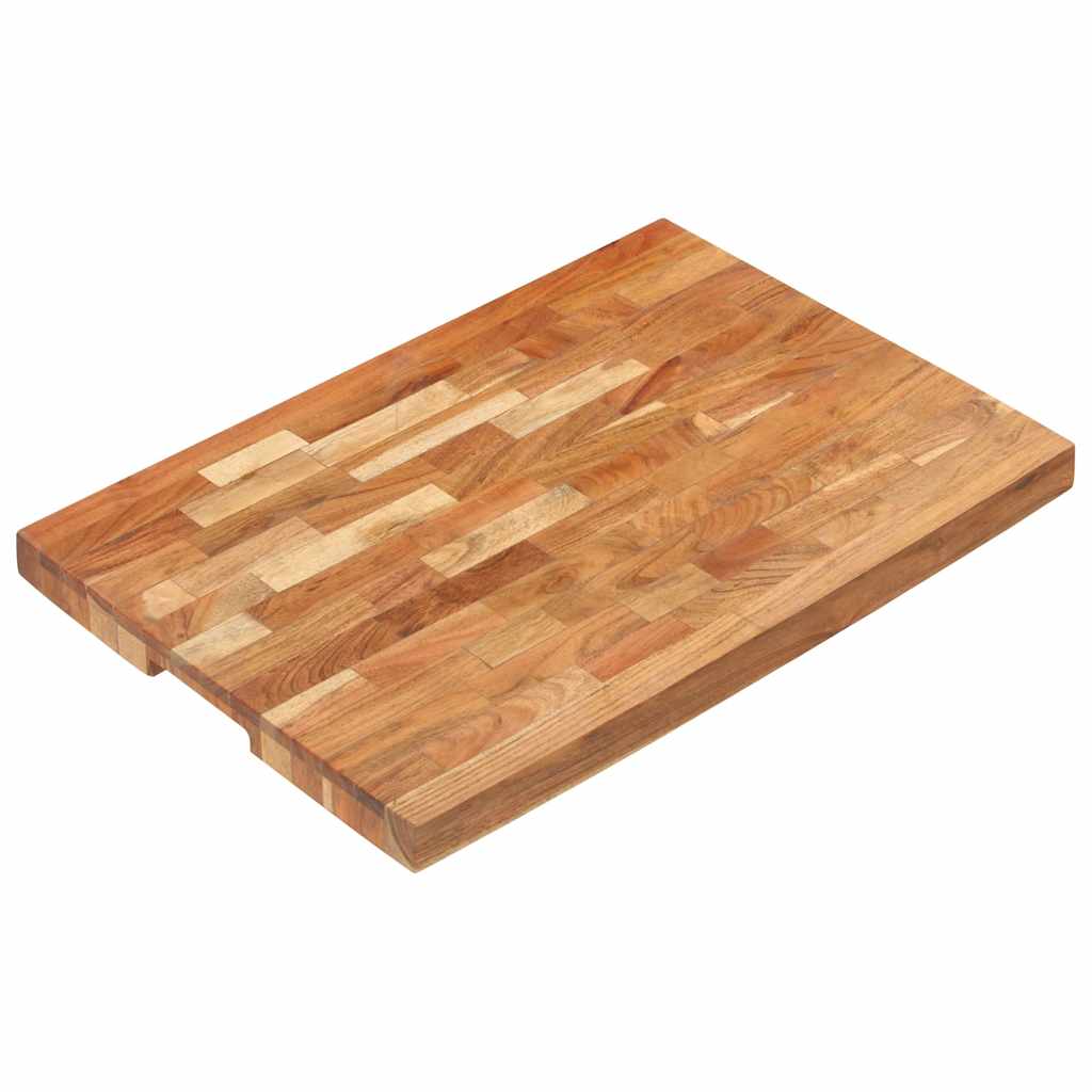 Blok do siekania Vidaxx 60x40x4 cm z litego drewna akacjowego
