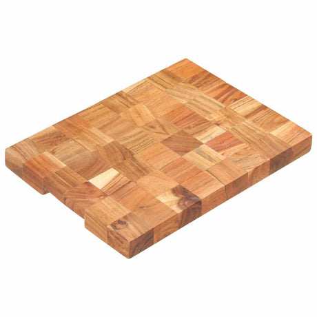 Vidaxl hakblok 40x30x3,8 cm massief acaciahout