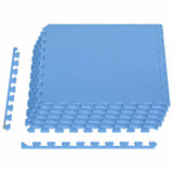 Maty podłogowe vidaxl 6 St 2.16 ㎡ EVA Foam Blue