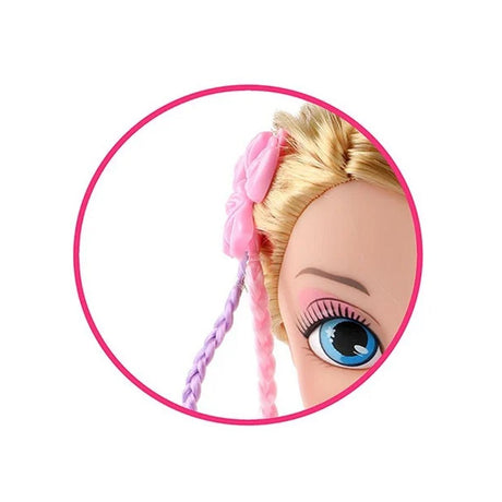 Dream Horse Toy-zabawki do stylizacji włosów z głową Lauren i akcesoriami, 3 sztuki
