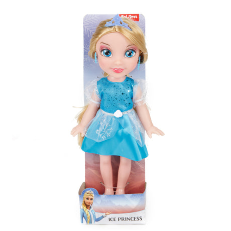 Lodowa księżniczka toi-zabawki lalka lodowa księżniczka 28 cm niebieska
