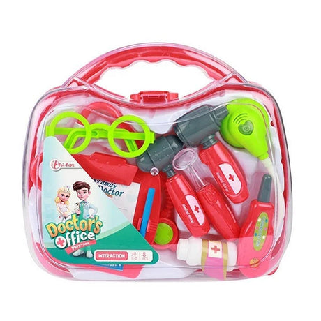 Zestaw lekarski Toi-toys ze stetoskopem, 8 sztuk.