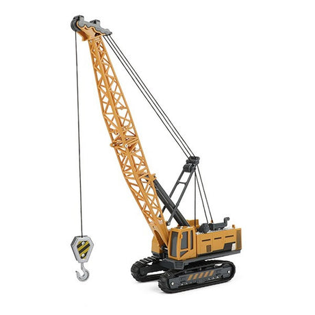 Toi-toys metalowy dźwig z gąsienicami 1:55 - pojazd zabawkowy dla dzieci od 3 lat