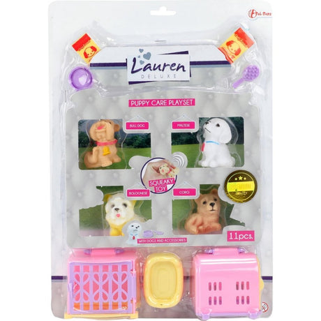 Szczenięta Lauren Deluxe w walizce + dźwięk