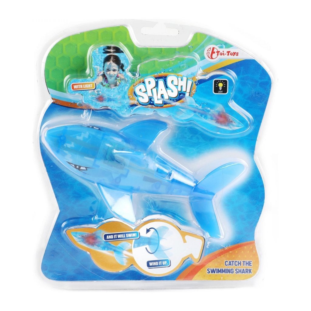 Splash nurkowanie rekin + światło