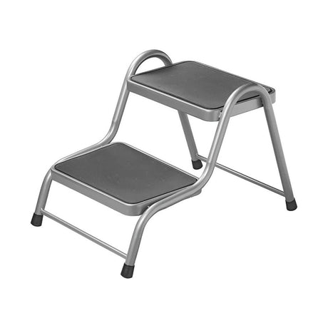 Proplus heavy duty opstapje 2 treden voor caravan camper grijs