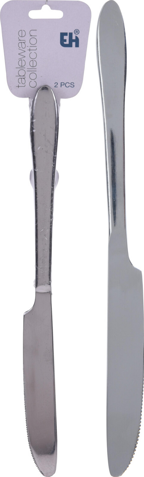 Doskonały zestaw noży stołowych do artykułów gospodarstwa domowego, 2-częściowy, 23,5 cm
