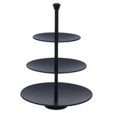 Doskonałe Houseware Etagère 3-Laags 36,5 cm Matt Black