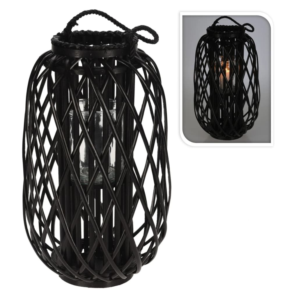Kolekcja H S Kolekcja Lantern 50x28 cm Riet Black