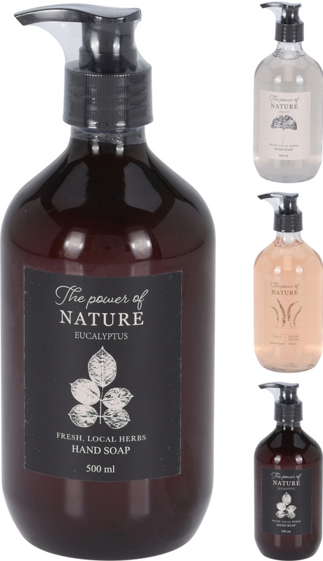 Handzeep, 500ml 3 assorti geur