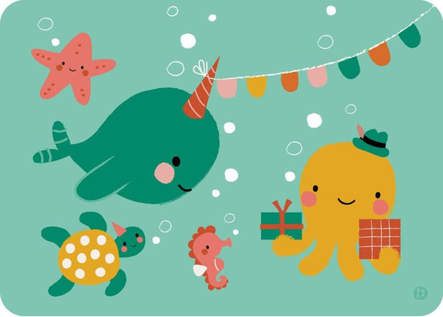 Ty bora par in the water ansichtkaart