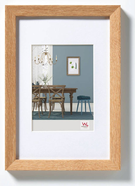 Walther fiorito - rama drewniana mdf - rozmiar zdjęcia 18x24 cm - jasny dąb