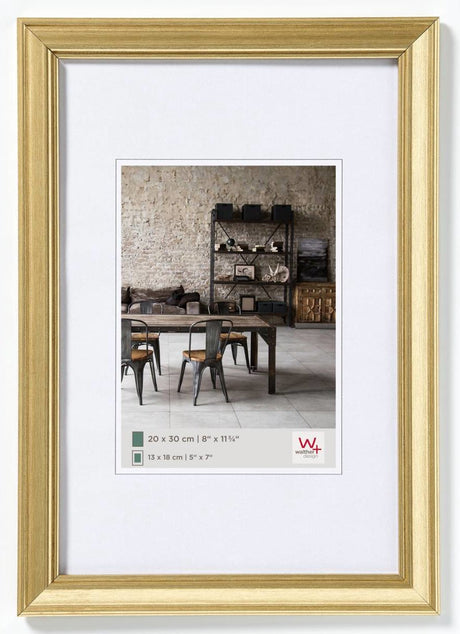 Salon Walther - ramka na zdjęcie - rozmiar zdjęcia 20x30 cm - złota