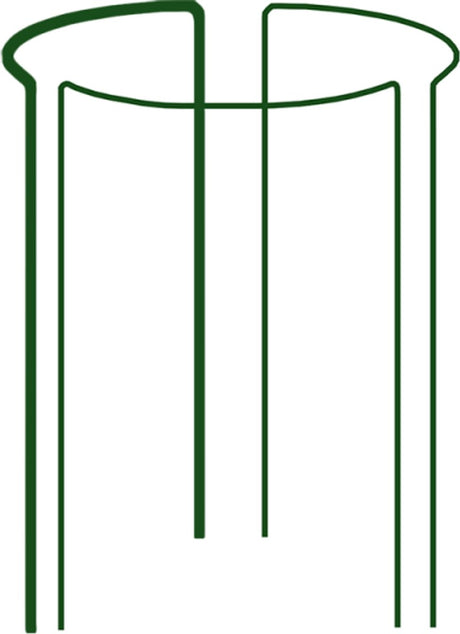 Bradas - plantensteun - 1 3 ring 40x115cm - modulaire constructie - groen pvc