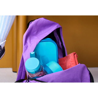 Mepal drinkfles met flipdop campus - 600 ml - waterfles kinderen - lekdicht - hygiënische deksel - cool mint