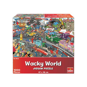 Puzzle wyścigowe Goliath Wacky World, 1000 elementów