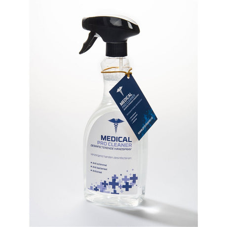 Medical pro clean środek dezynfekujący spray do rąk 750 ml opakowanie 10 sztuk