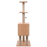Vidaxl Cat Scrating -Post z Sisal Krabmat 123 cm