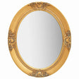 Vidaxl Wall Mirror Baroque Style 50x60 cm złota