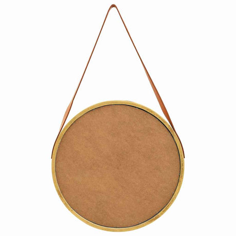 Lusterka ścienne vidaxl z oponą 50 cm złota