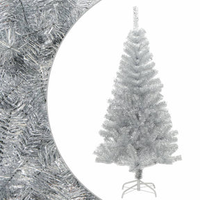 Vidaxl kunstkerstboom ze standardowym srebrnym kolorem 150 cm