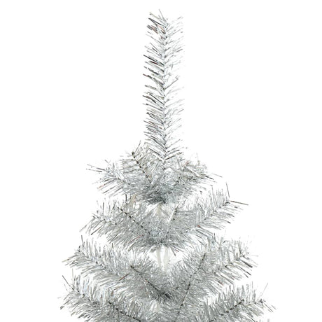 Vidaxl kunstkerstboom ze standardowym srebrnym kolorem 150 cm