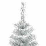 Vidaxl kunstkerstboom ze standardowym 210 cm CAP Srebrnym