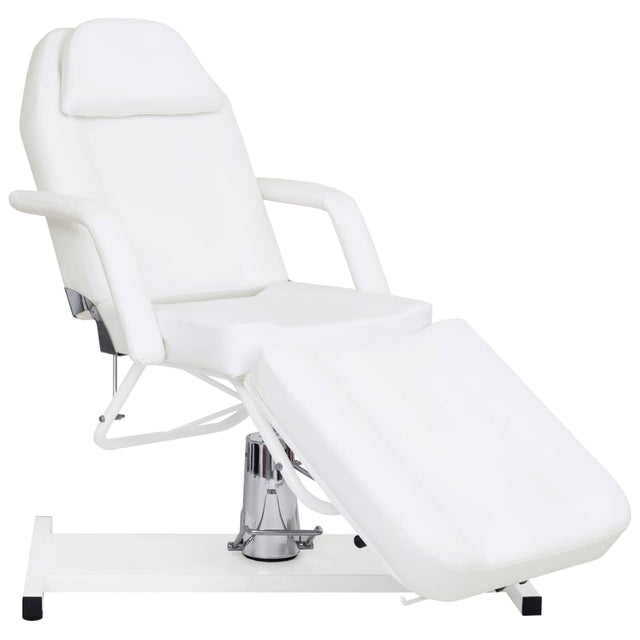 Tabela masażu vidaxl 180x62x (87-112) cm biała