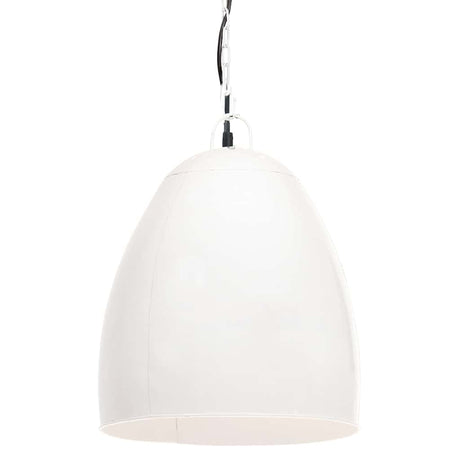 Lampa wisząca Vidaxl Industrial około 25 W E27 42 cm biały
